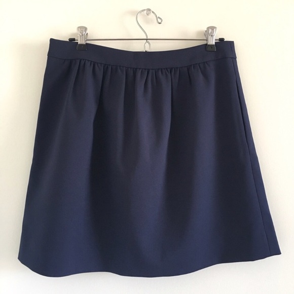 NWOT JCrew Double Crepe Skirt - Picture 3 of 6